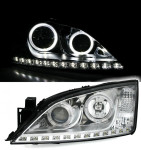 Angel eyes žarometi Ford Mondeo 00-07 LED osvetlitev krom