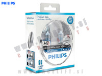 Halogenske žarnice Philips White Vision H7 55W 12V