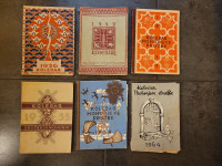 6 mohorjevih koledarjev iz let 1926, 1947, 1957, 1955, 1959, 1964