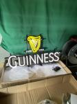 Guinness neon sing svetlobni napis NOV zelo redko za dobiti !!