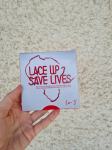 Nike vezalke Lace up, save lives