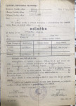 Odločba-na podlagi uredbe o odkupu krompirja za leto 1949/50