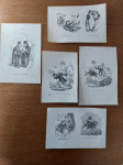 Stare karikature, litografije