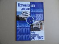 EKONOMSKA ŠOLA LJUBLJANA, KNJIGA MATURANTOV 2001/2002