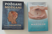 Knjigi Požgani možgani in Rešitev za mikrobiom