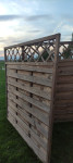 lesena ograja Roma 180 x 180 cm