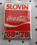Značka Coca Cola Slovin 1968/1978