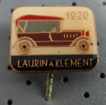 Značka LAURIN a KLEMENT 1920  stari avtomobili oldtimer