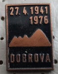 Značka NOB Dobrova 27.4.1941/1976