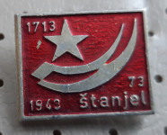 Značka NOB Štanjel 1943/1973
