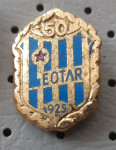 Značka Nogometni klub NK Leotar Trebinje 50 let  1925