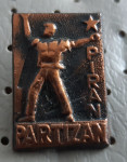 Značka telovadno vzgojno društvo Partizan Piran