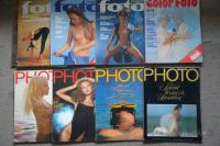 Fotografske revije: PHOTO, FOTO, COLOR FOTO. Letniki 1975-1985