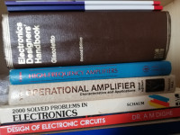 Knjige za elektroniko, elektrotehniko, elektronska vezja, ojačevalnike