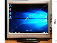 LCD 15' (38 cm) Compaq TFT1501, VGA, 05/2003 - brezhiben