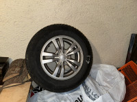 Original platišča mitsubishi + Pnevmatike Fulda 215/70/16 zimske