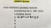 Pnevmatike Nokian 215/55/16 zimska Količina: 4