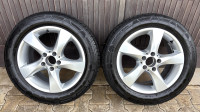 MERCEDES 17 col PLATIŠČA FELTNE in Continental 225/55/17 ZIMSKE GUME