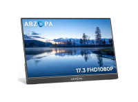 PRENOSNI LCD MONITOR 43.9 CM (17.3") WIDE, ARZOPA A1 MAX, RABLJEN