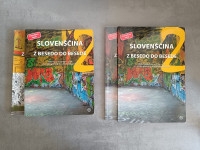 2x učbenik in delovni zvezek Slovenšcina z besedo do besede 2