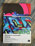 ALFA-polinomi in racionalne funkcije (zbirka nalog)