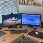 2x HP LED LCD Business Monitor 23 inch FullHD