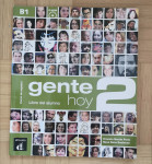 GENTE HOY 2, učbenik s CD-jem za španščino, odlično ohranjen
