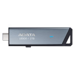ADATA UE800 2 TB USB-C 3.2 Gen 2 aluminijast drsni ključek 1000 MB/s