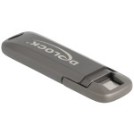 DELOCK USB 20 Gbps USB-C bliskovni pogon 256 GB hitrost branja 1980 mB