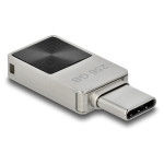 KABEL DELOCK Mini USB 5 Gbps USB-C pomnilniški ključek 256 GB - kovins