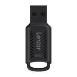 Lexar JumpDrive V400 USB ključek 64 GB, USB 3.2 Gen 1, do 100 MB/s, čr