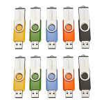 Paket Intenso Basic Line USB ključek tipa A 4 GB, vrtljiv, do 28 MB/s,