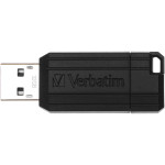 USB ključek 32 GB Verbatim Store'n'Go PinStripe črne barve