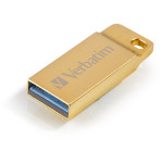 USB ključek 64 GB Verbatim Metal Executive zlate barve