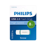USB KLJUČEK Philips USB 2.0 8GB Snow Edition, spomladansko zelen