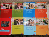 NA PRAGU BESEDILA, delovni zvezki za 1., 2., 3. in 4. letnik    UGODNO