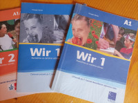 Učbeniki in DZ za nemščino Wir 1, 2, 3 in DZ Wir Plus A1-B1