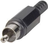 Cinch konektor, raven vtič, št. polov: 2