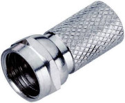 F-vtič priključek 4mm renkforce SAT antenski za koaksialni kabel