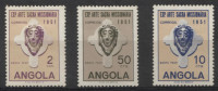 ANGOLA 1952 MISIJONARJI RELIGIJA ** Mi 365/367 ** serija (16)