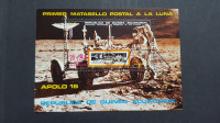 Apollo 15 - Ekvatorialna Gvineja 1972 - Mi B 1 -blok, žigosan (Rafl01)