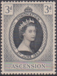 ASCENSION 1953 KRALJICA ELIZABETHA ** Mi 61 ** znamka (HV-113)