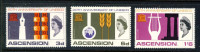 ASCENSION 1967 UNESCO ORGANIZACIJE ** Mi 112/114 ** serija (HV-113)