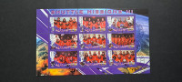 astronavti (XI) - Malawi 2010 - blok 9 znamk, žigosan (Rafl01)