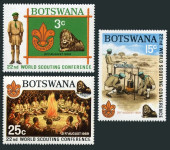 BOTSWANA 1969 SKAVTI ORGANIZACIJE ** Mi 51/53 ** serija (HV-113)