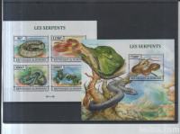 BURUNDI - PLAZILCI, KAČE, ŽIVALI** - (msmk)