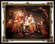 ČAD 1972 - vladarska družina, čist