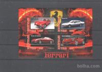 ČAD - ŠPORTNI AVTOMOBILI - serija 4 znamke** - (msmk)