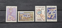 dan znamke - Tunizija 1961 - Mi 580/583 - serija, čiste (Rafl01)