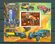 Džibuti 1983 avtomobili Renault blok 84B MNH** 12% Michela